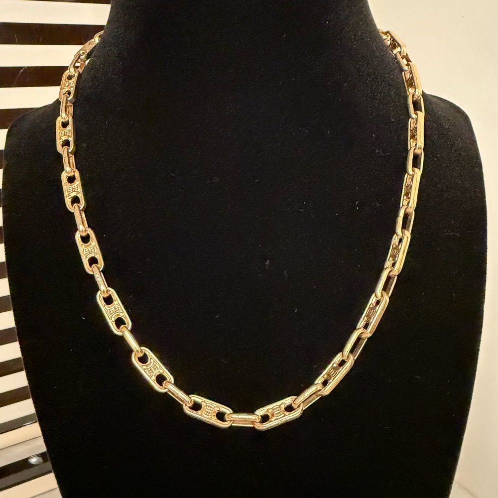 Celine Triomphe Chain Necklace